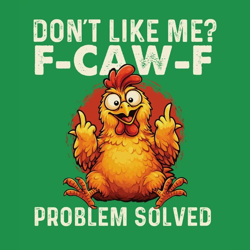 FCawF-Problem gelöst Krähen-Sarkasmus Dunkler Humor