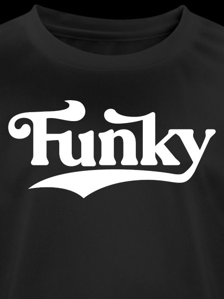 Funky Retro Script Logo