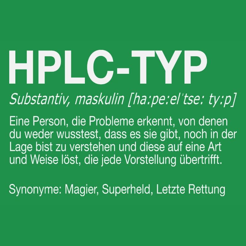 High Performance Liquid Chromatography HPLC Typ