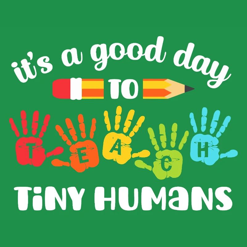 Rainbow Handprints TEACH Tiny Humans