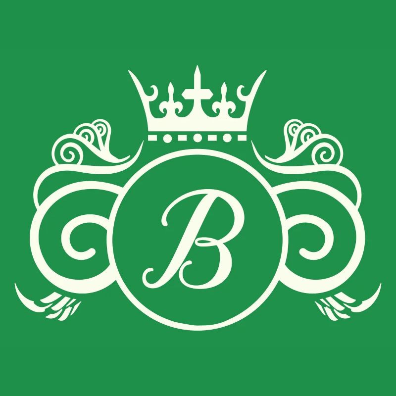 Royal Monogram B