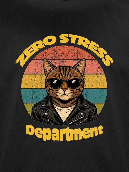 Cat Zero Stress Retro-Stil