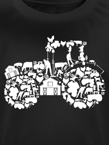 Traktor Silhouette