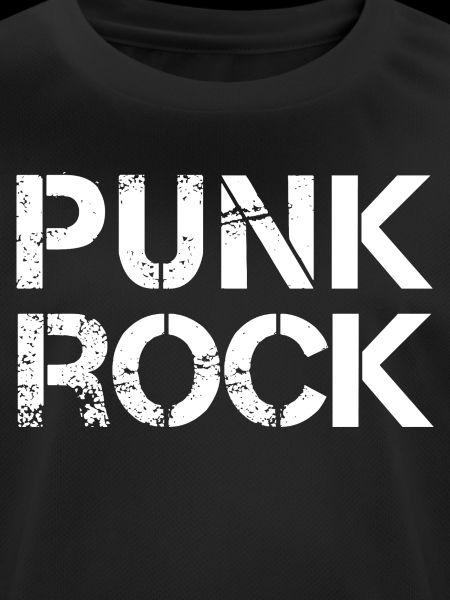Punkrock Distressed Typografie