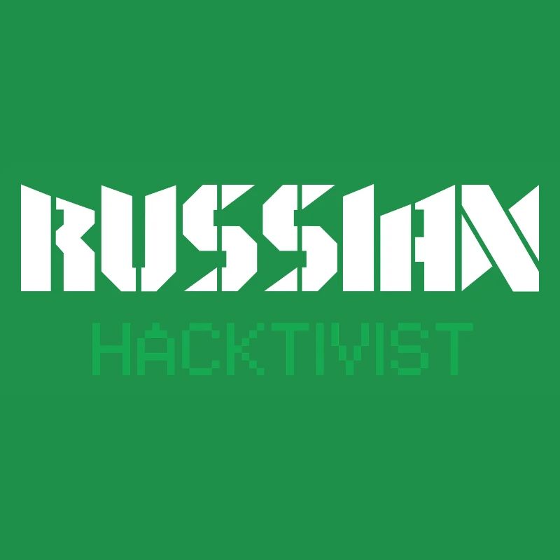 Conception de cybersécurité par hacktiviste russe