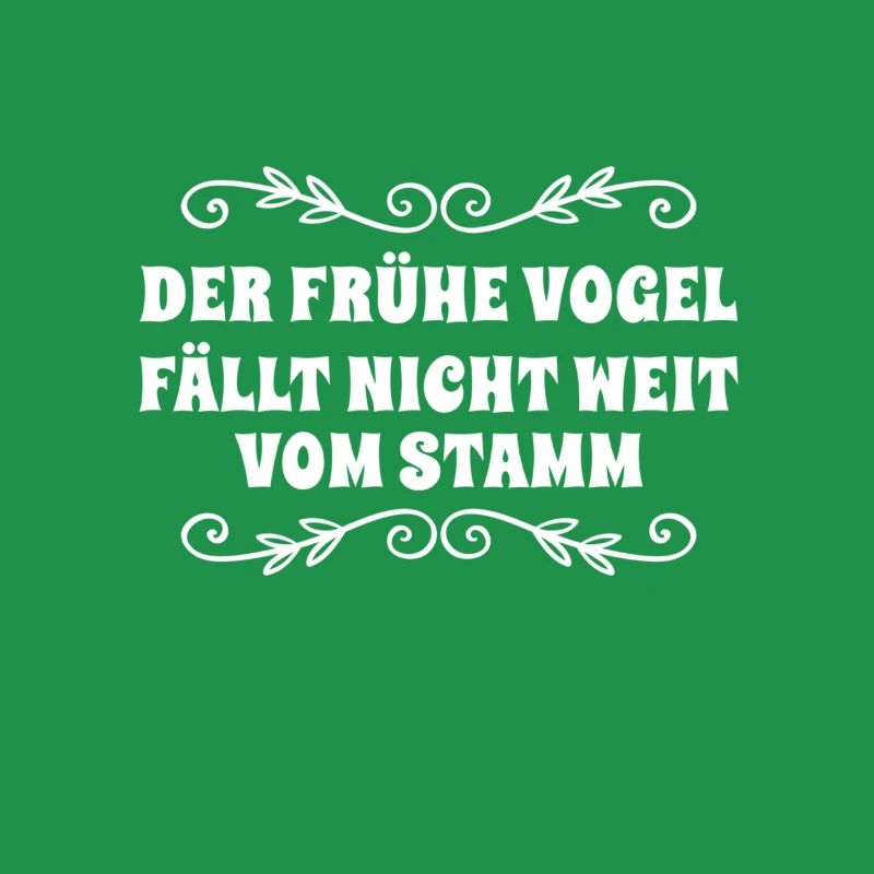er fällt nicht weit vom Stamm