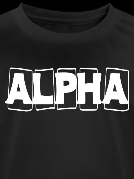 Alpha Bold Wordmark
