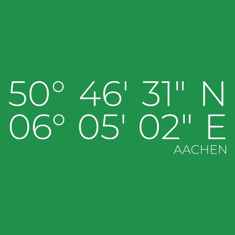 coordinates Aachen