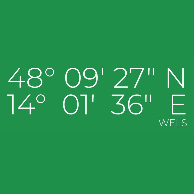 Coordinates Wels, Austria