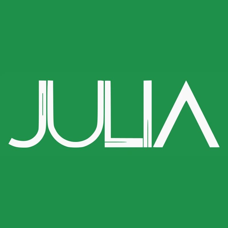 Julia Name Design - Typographie moderne en filigrane