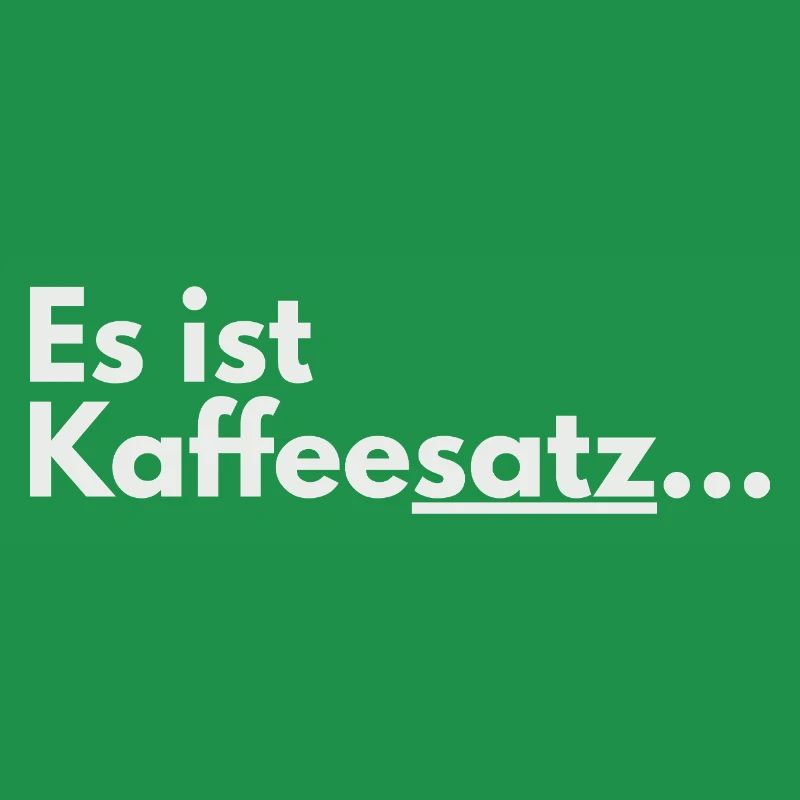 C’est une faute de conception de marc de café