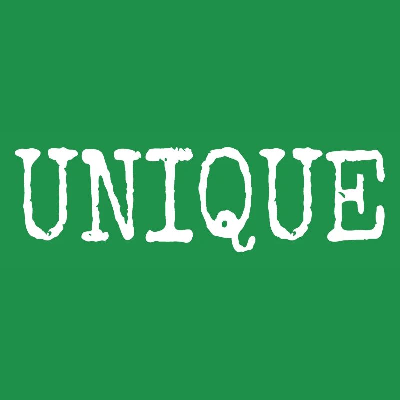 unique, unique, unique valeur de soi unique