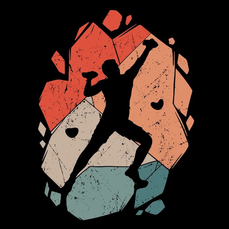 Klettern Bergsteiger Bouldern Boulder
