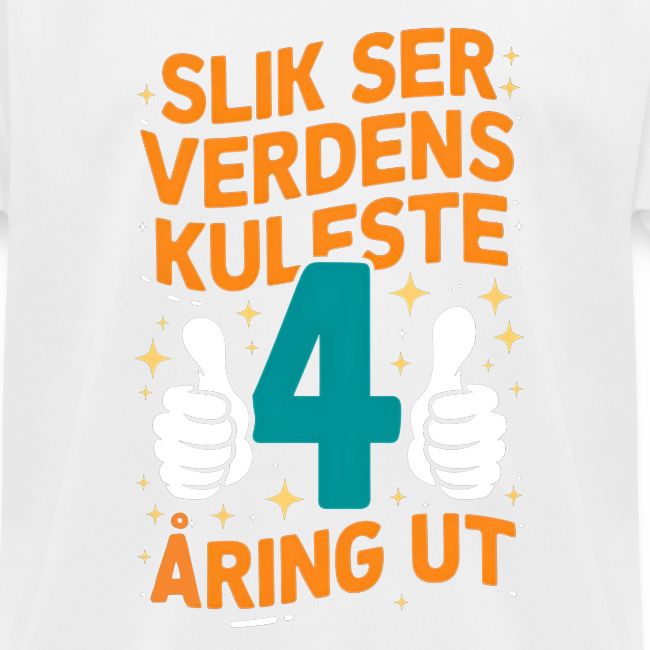 Verdens kuleste 4-åring - Gave til 4-åring