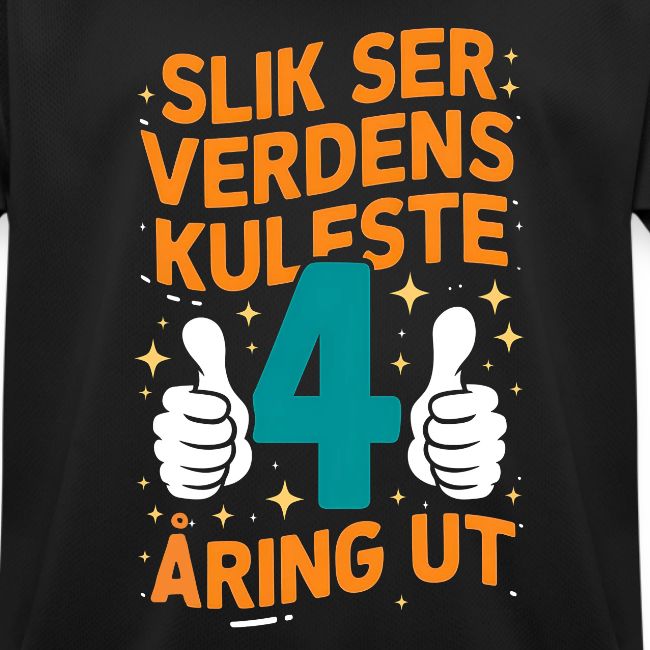 Verdens kuleste 4-åring - Gave til 4-åring