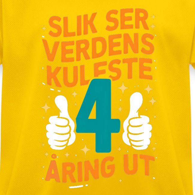 Verdens kuleste 4-åring - Gave til 4-åring
