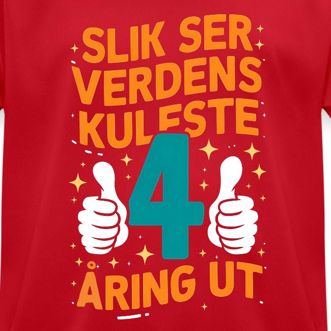 Verdens kuleste 4-åring - Gave til 4-åring