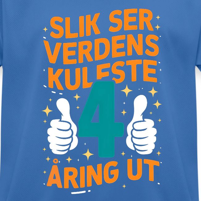 Verdens kuleste 4-åring - Gave til 4-åring