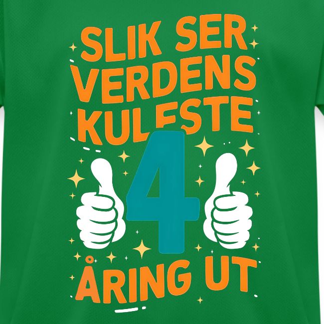 Verdens kuleste 4-åring - Gave til 4-åring