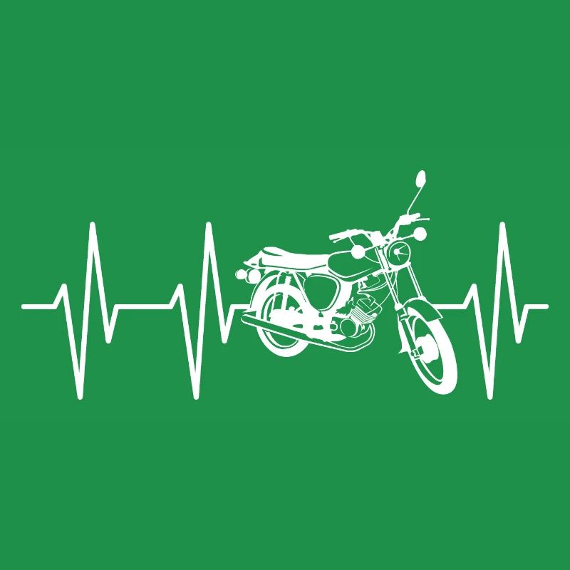 Simson S50 S51 Heartbeat Pulse ECG Moped DDR Ost