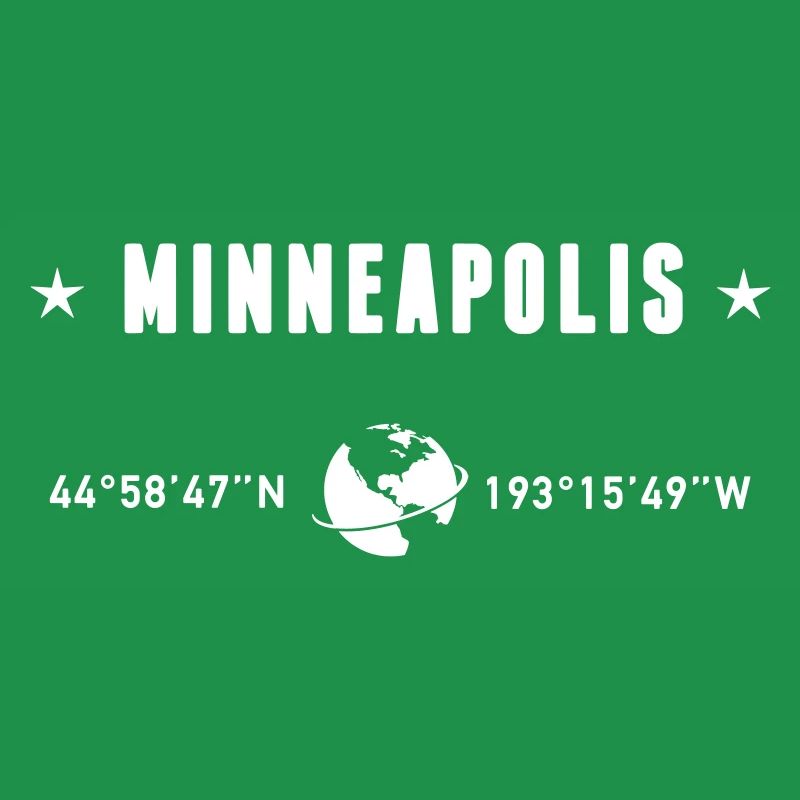 Minneapolis Minnesota Coordinates  White
