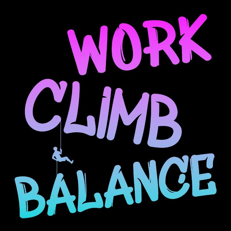 work climb balance, klettern