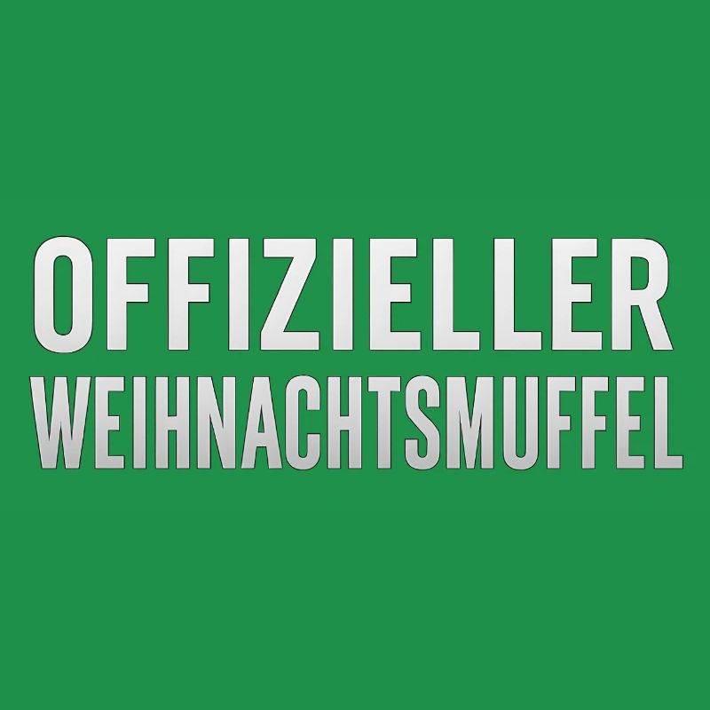 Offizieller Weihnachtsmuffel
