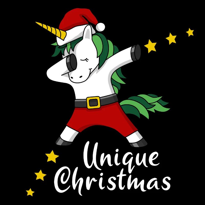 unique christmas Weihnachten Einhorn unicorn dab