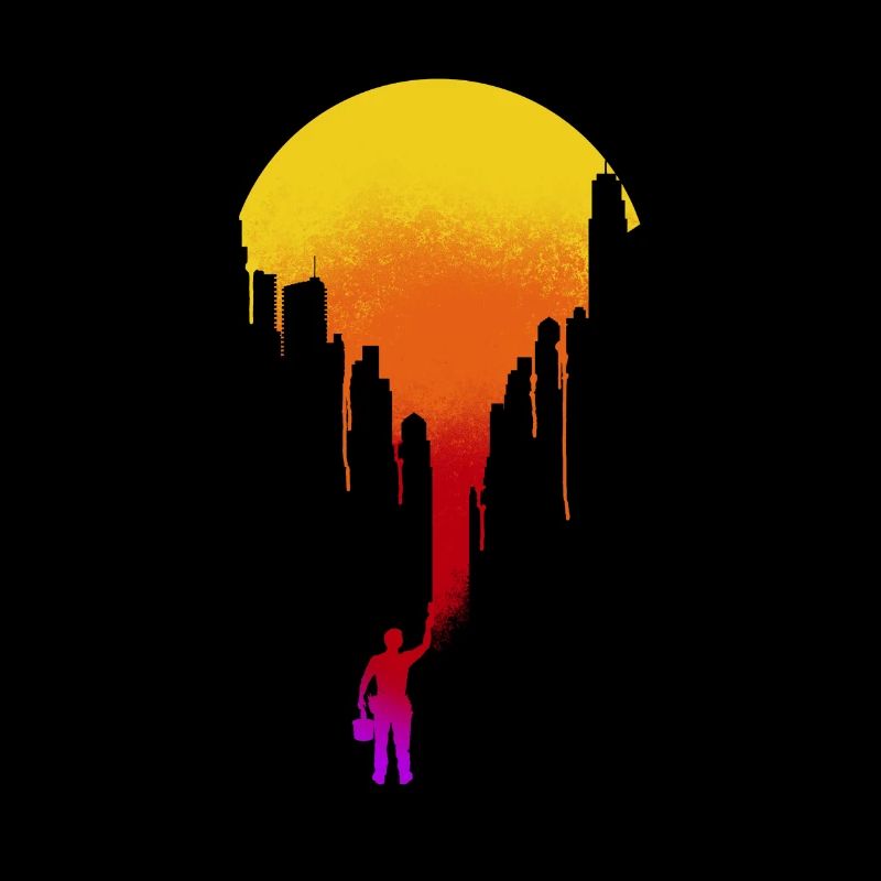 Sunset city / gift