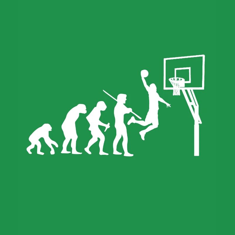 Evolution de basket-ball T-shirt