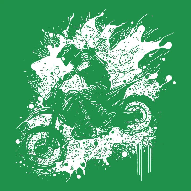 Motorrad Geländefahrt Splash Style