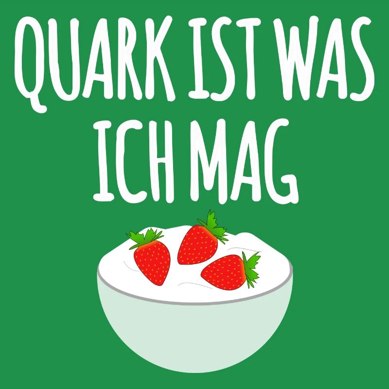 Quark with strawberries