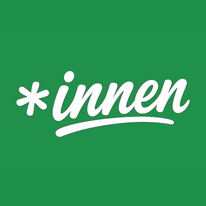 Inklusionsstern *innen Script
