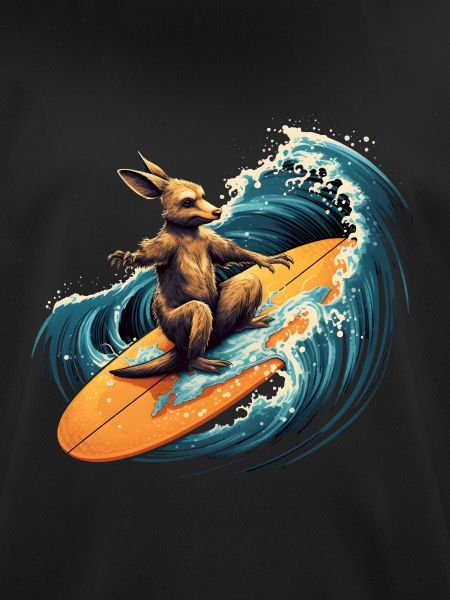 Surfing kangaroo
