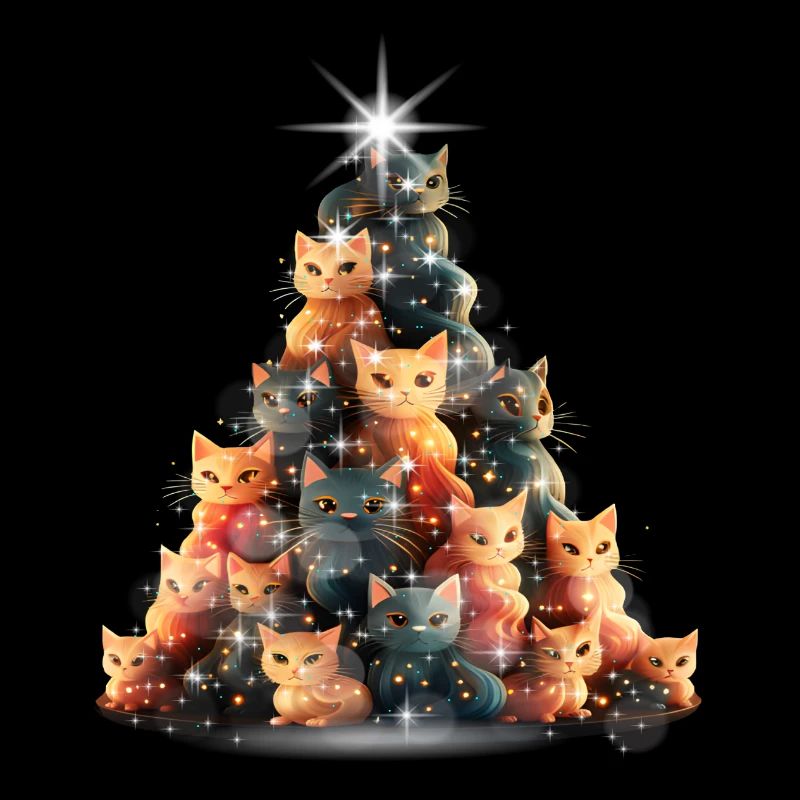 Funkelnder Katzenbaum