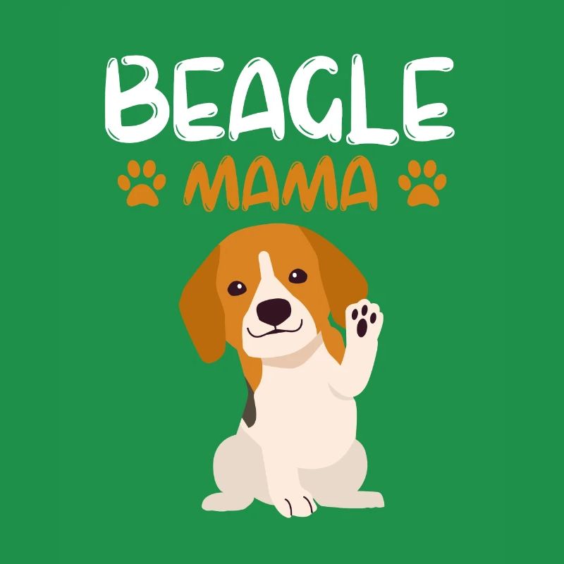 Beagle Mama Muttertag Geschenk Haustier Beagle