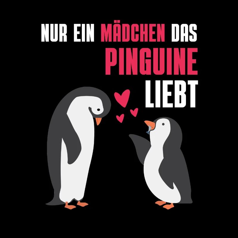 Zoo Vogel Tierliebhaber Mädchen Geschenk Pinguin
