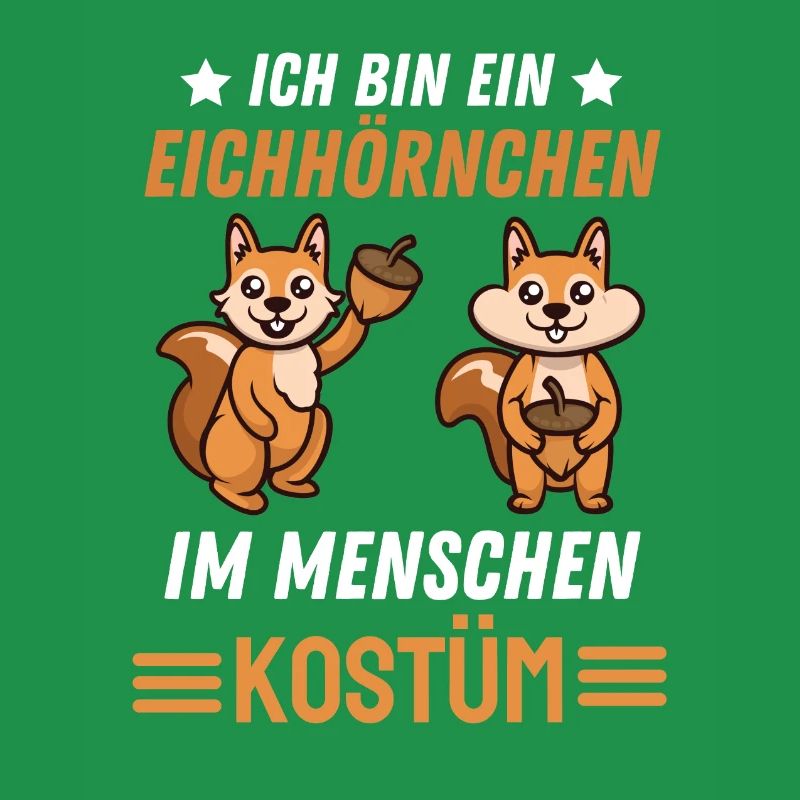 Eichhörnchen Kostüm Party Geschenk Eichhörnchen
