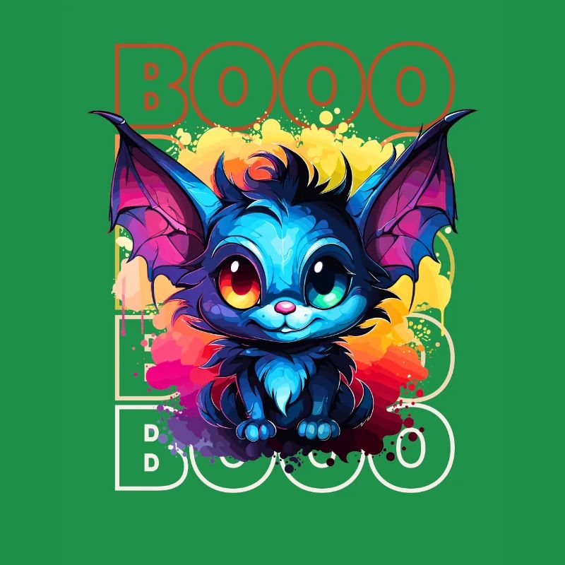 Chibi Swoop & Booo! Nighttime Flutter Tee!