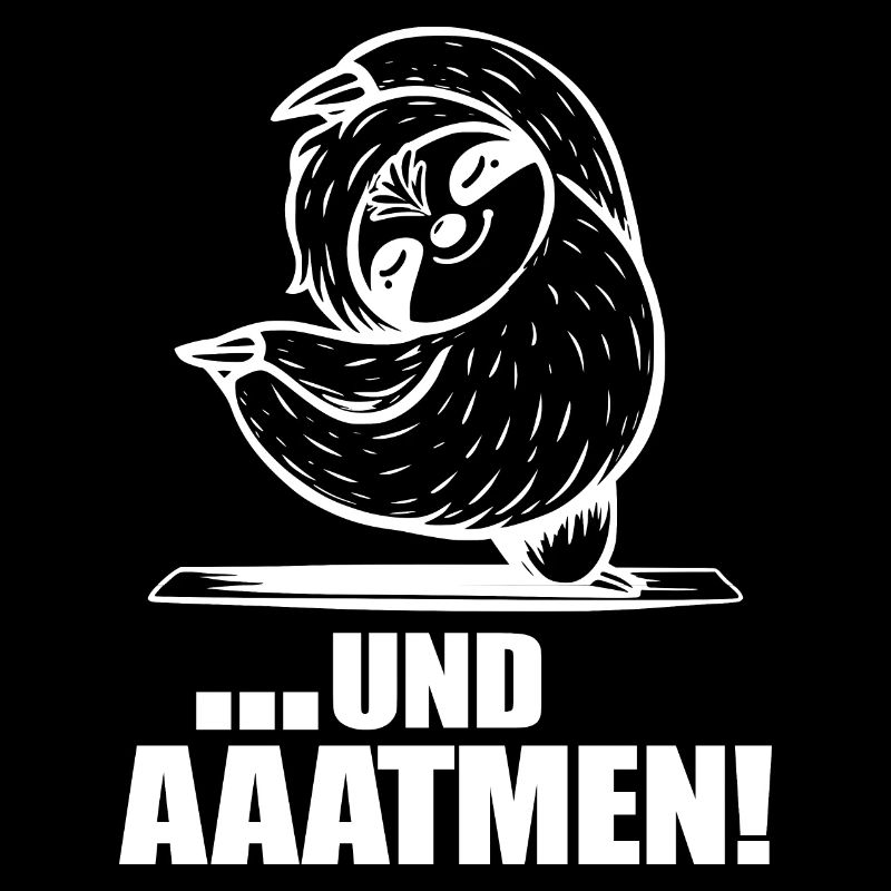 Faultier Yoga Spruch