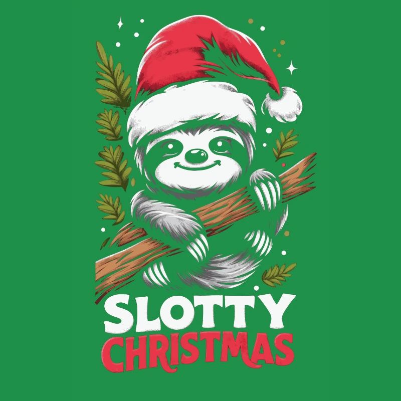 Faultier Weihnachten