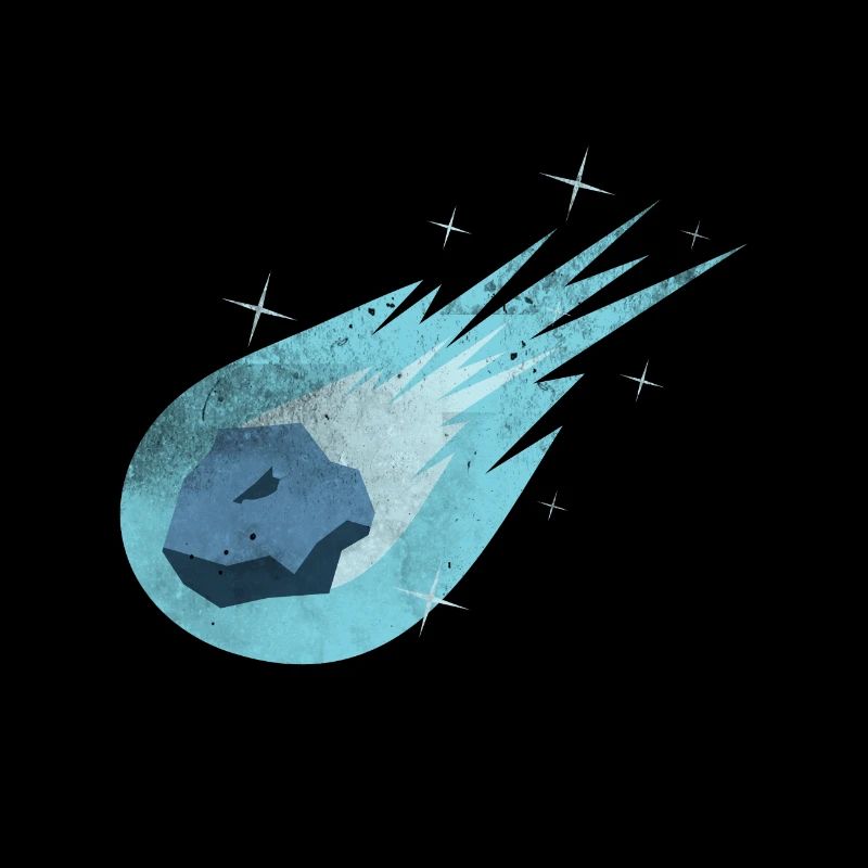 Comet Komet Geschenk Asteroid Weltall Gestein