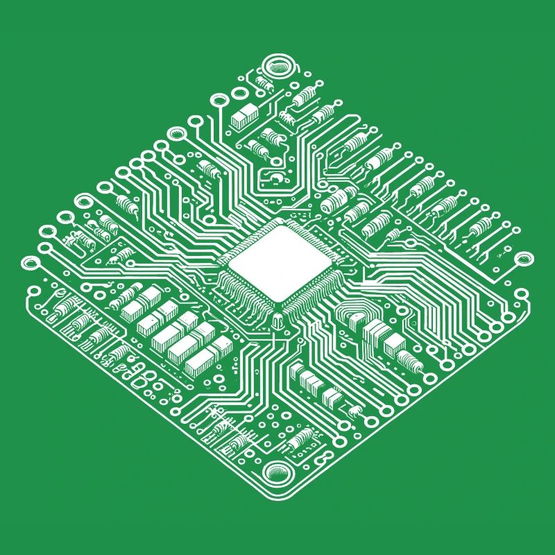 Anatomical CPU & PCB - Cool Computer Scientists