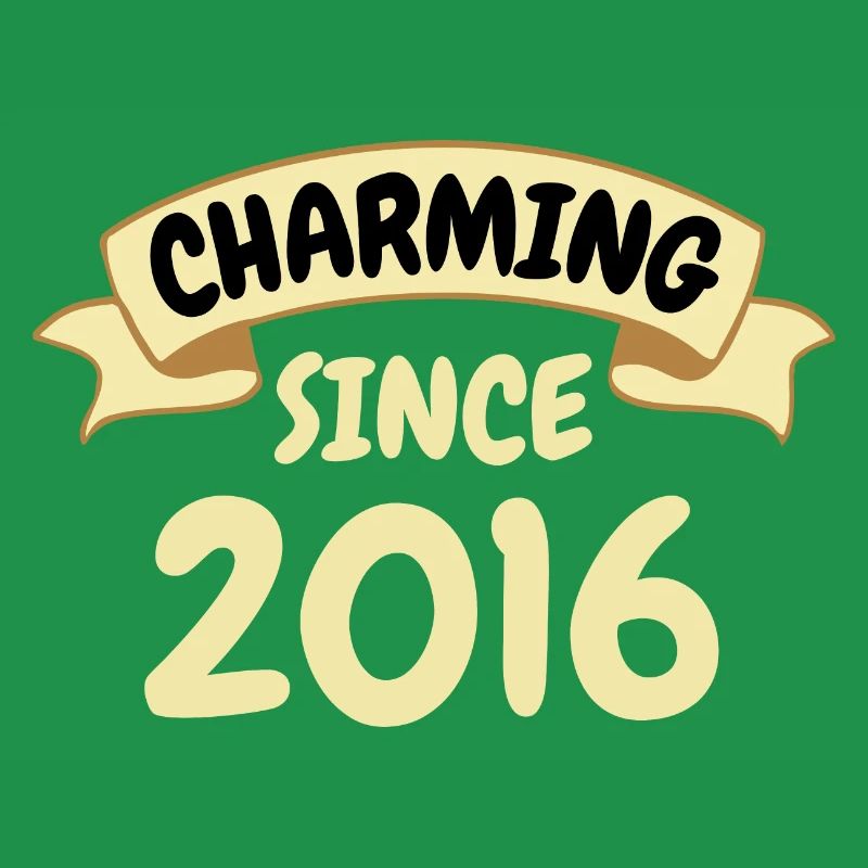 7. Geburtstag Geschenk Charmant seit 2016
