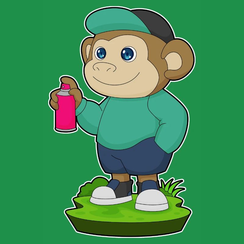 Monkey Sprayer Spray Can