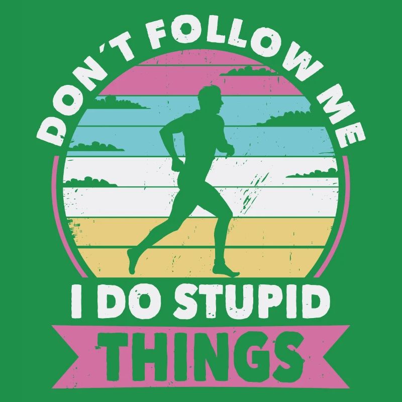 Ne me suivez pas en train de courir