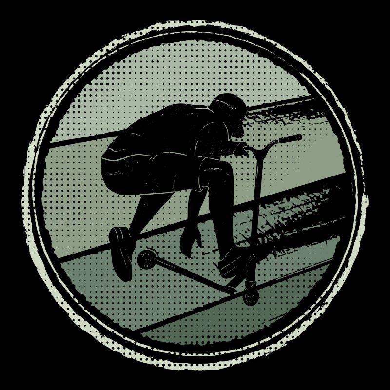 Scooter Tricks E-Roller Stunt Scooter