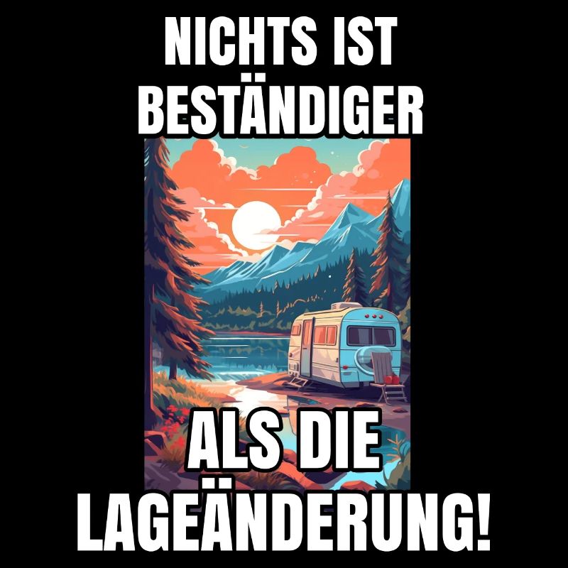 Lustiger Camper Spruch