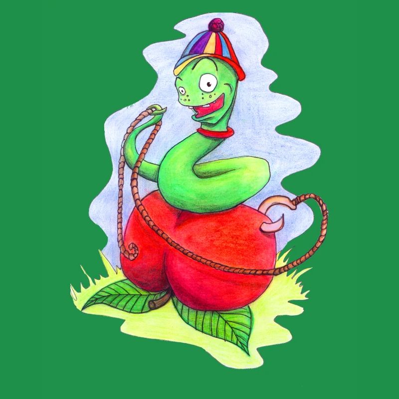 Worm Rascal from children's book