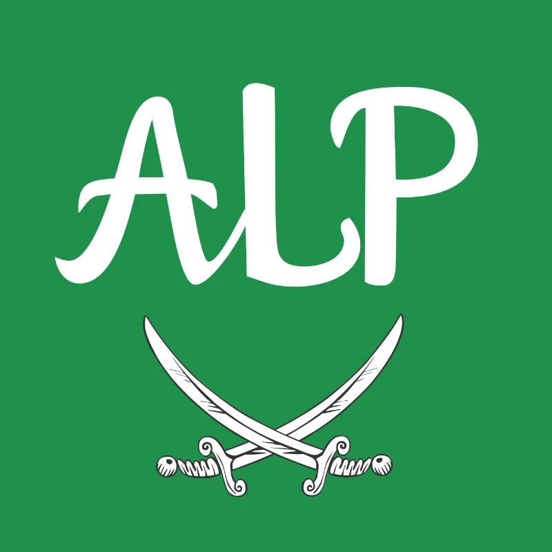 Alp Warrior Tribe Ottoman Stuff Two Sword Turkey